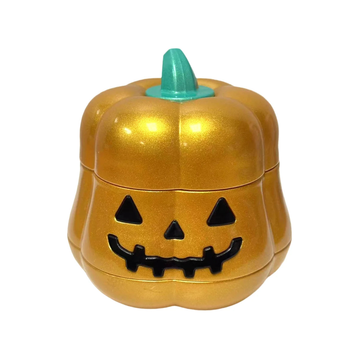 2.4'' 4 Parts Pumpkin Herb Grinder Metal Tobacco Crusher Grinder Gift for Friends Perfect for Valentine's Day  Birthday