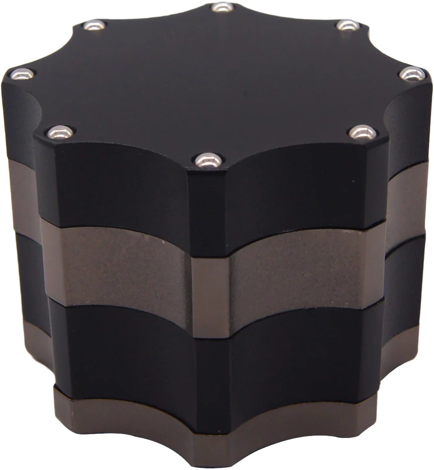 2.3" 4 PC Cube Shape Aviation Tobacco Herb Spice Grinder Smoke Crusher Novelty gift fashion Christmas gift