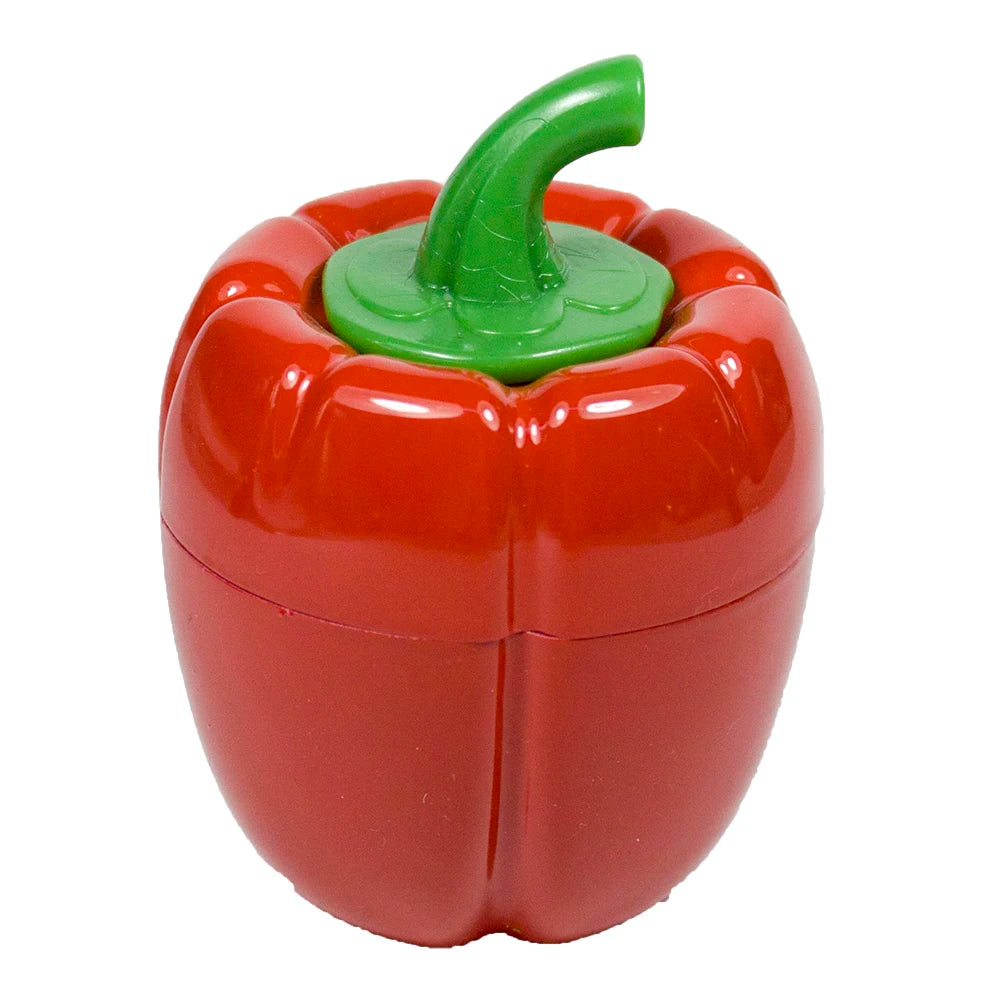 2.3" 4 Parts Cute Pepper Design Herb Grinder for Spices and Tobacco Novelty gift man woman Birthday Christmas