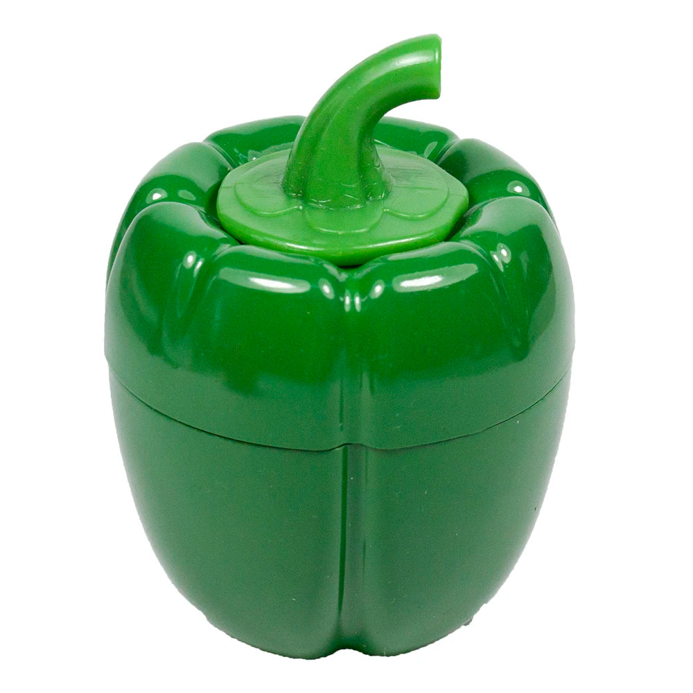 2.3" 4 Parts Cute Pepper Design Herb Grinder for Spices and Tobacco Novelty gift man woman Birthday Christmas