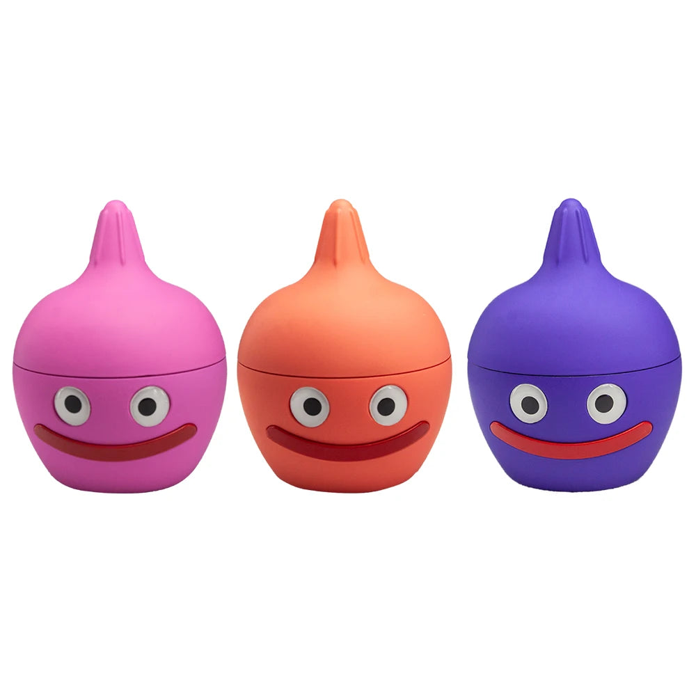 2.72'' Cartoon Fun Novelty Smile Face Herb Grinder 4 Layer Spice Crusher Easy Use Durable Gadget for Grinding Spices