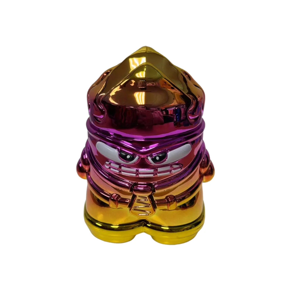 2.3'' Funny Monster shiny Spice Herb Grinder With Drawer Tobacco Crusher gift for birthday man friend