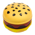 2.75" 4-Layer Metal Spice Herb Grinder Creative Burger Design Manual Tobacco Crusher Funny gift for man Halloween Birthday