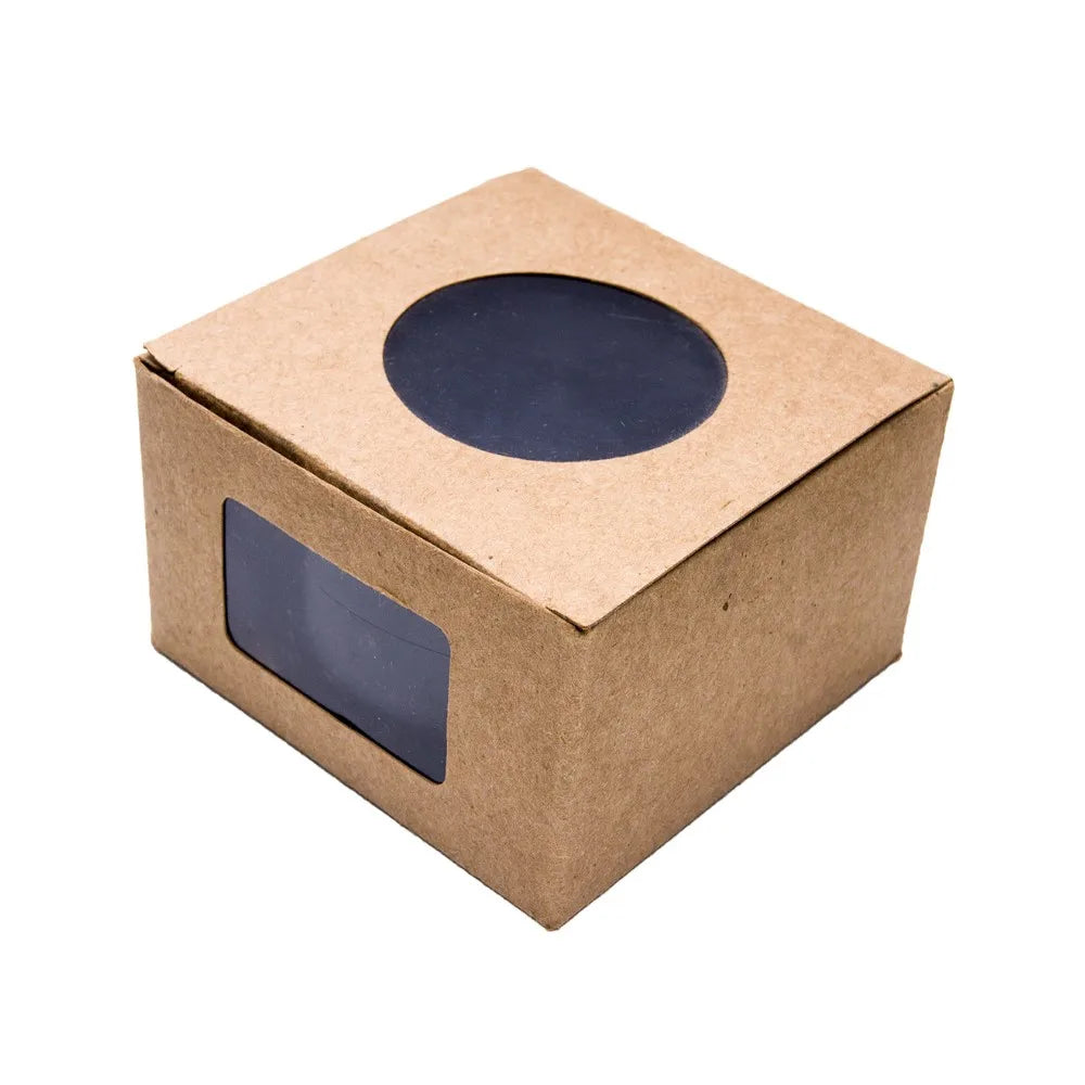 4" Aluminum Huge 4 Piece Grinder Tobacco Herb Spice Crusher w/ Gift Box Black