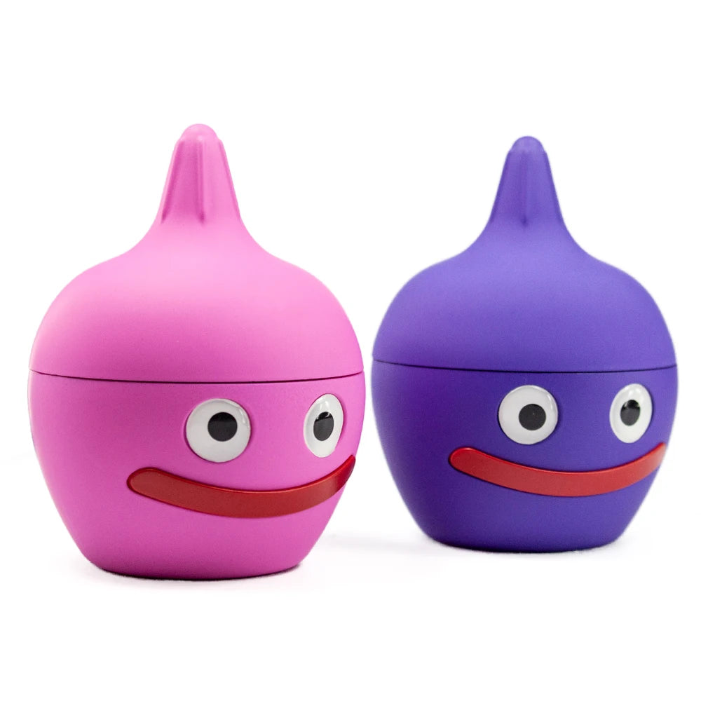 2.72'' Cartoon Fun Novelty Smile Face Herb Grinder 4 Layer Spice Crusher Easy Use Durable Gadget for Grinding Spices