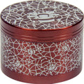 2" Spider Web Herb Grinder 4-Piece Metal Spice Crusher with Multiple Colors gift gift for man birthday Christmas