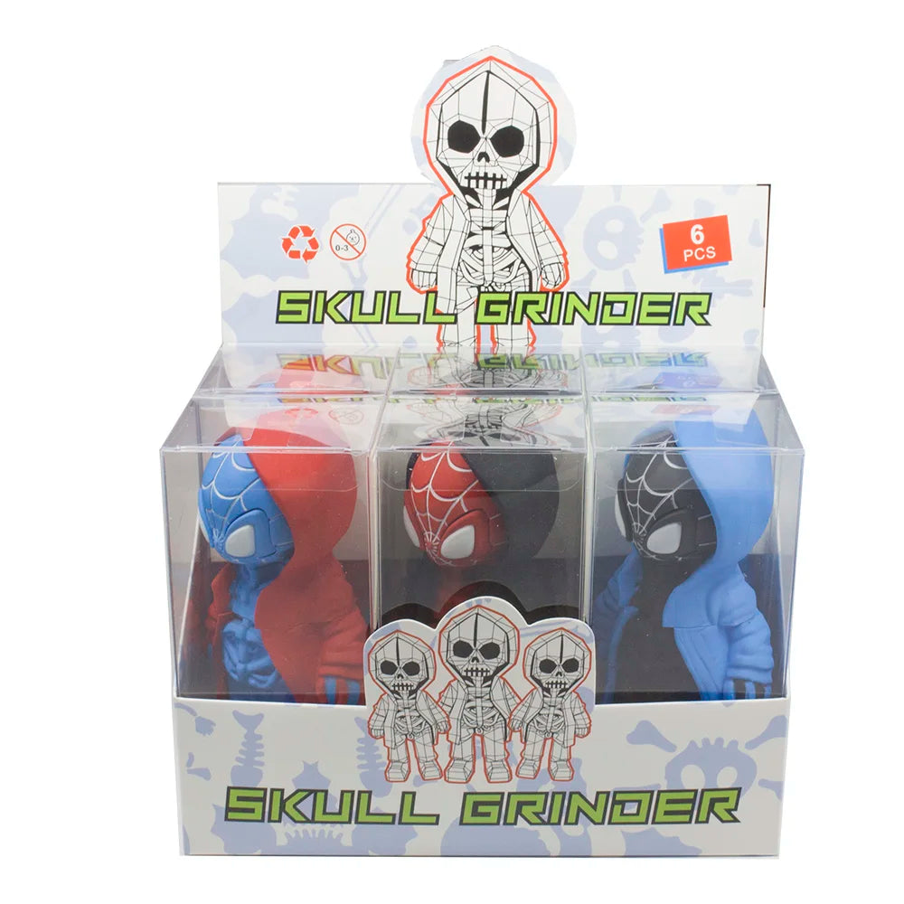 Spider Style 3D Herb Grinder Cute Cartoon 4 Layer Creative Novelty Fashion Gift