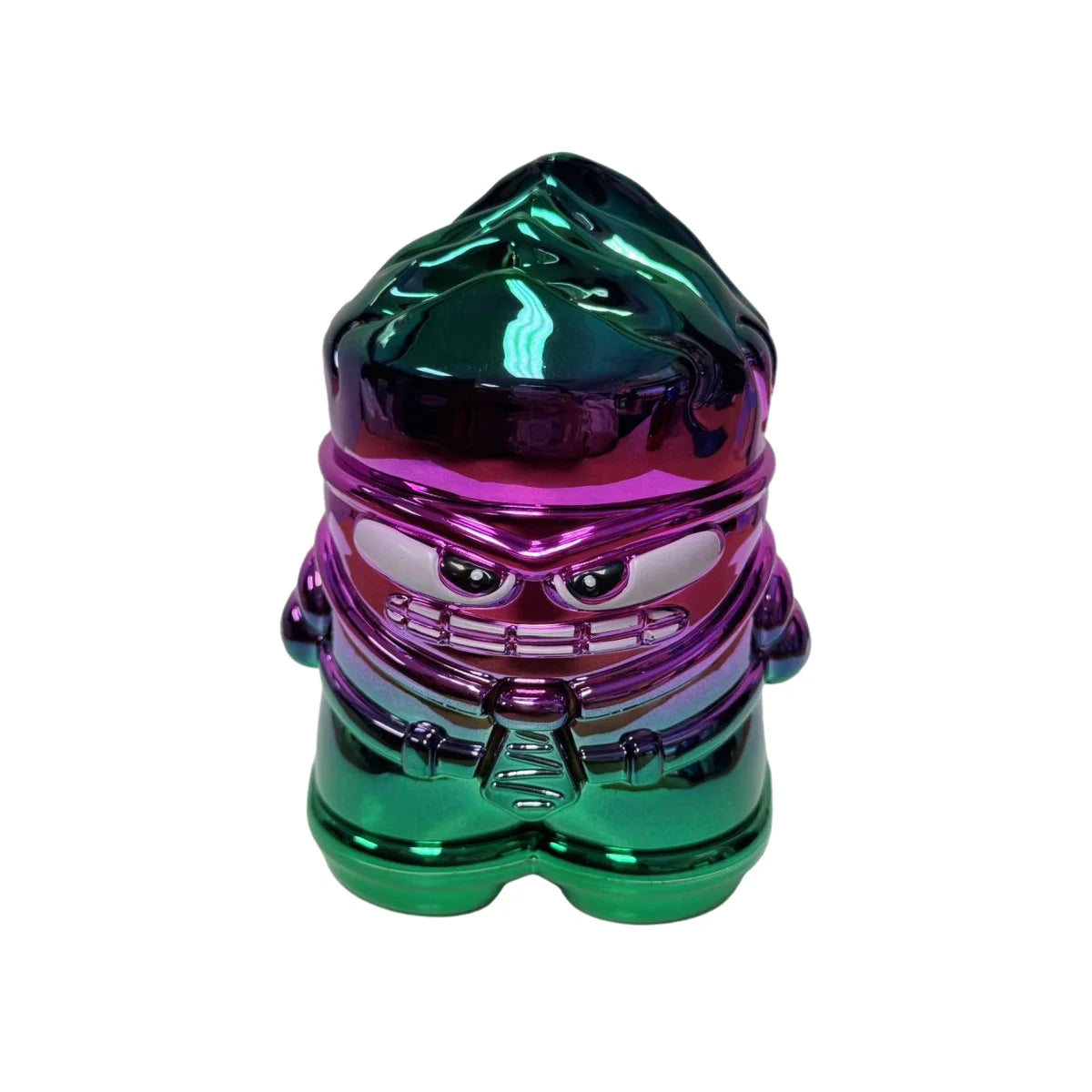 2.3'' Funny Monster shiny Spice Herb Grinder With Drawer Tobacco Crusher gift for birthday man friend