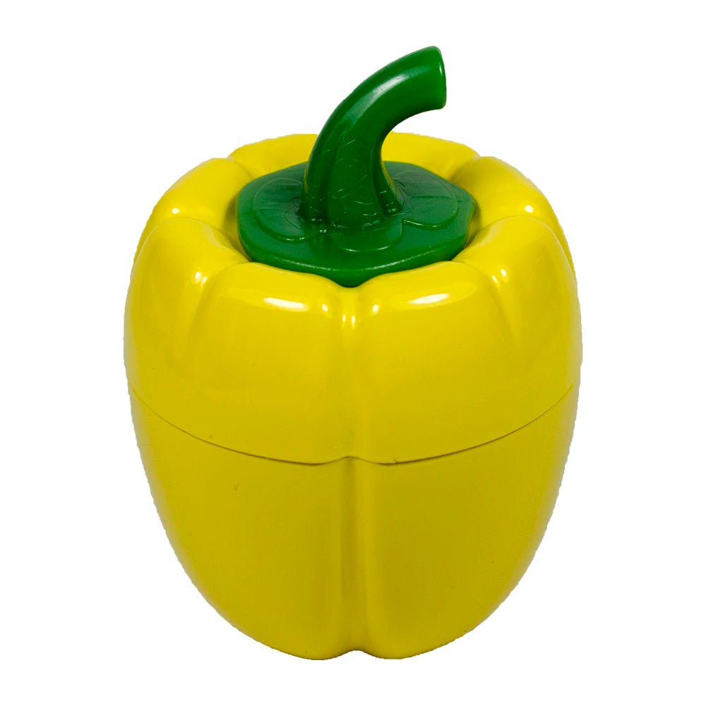 2.3" 4 Parts Cute Pepper Design Herb Grinder for Spices and Tobacco Novelty gift man woman Birthday Christmas