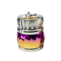 2.5" 4 Part Metal Grinder Tobacco Herb Spice Crusher Spinning Top gift for man friends birthday Perfect for Valentine's Day