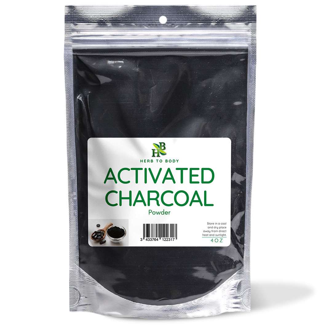 Herb To Body Activated Charcoal Powder Coconut Shell Carbon