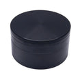 4" Aluminum Huge 4 Piece Grinder Tobacco Herb Spice Crusher w/ Gift Box Black