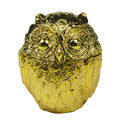 1PC  Vintage Metal Owl Tobacco Grinder 4 Piece Zinc Teeth Herb Crusher Spice Mill Gift for Friends Valentine's Day Birthday