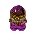2.3'' Funny Monster shiny Spice Herb Grinder With Drawer Tobacco Crusher gift for birthday man friend