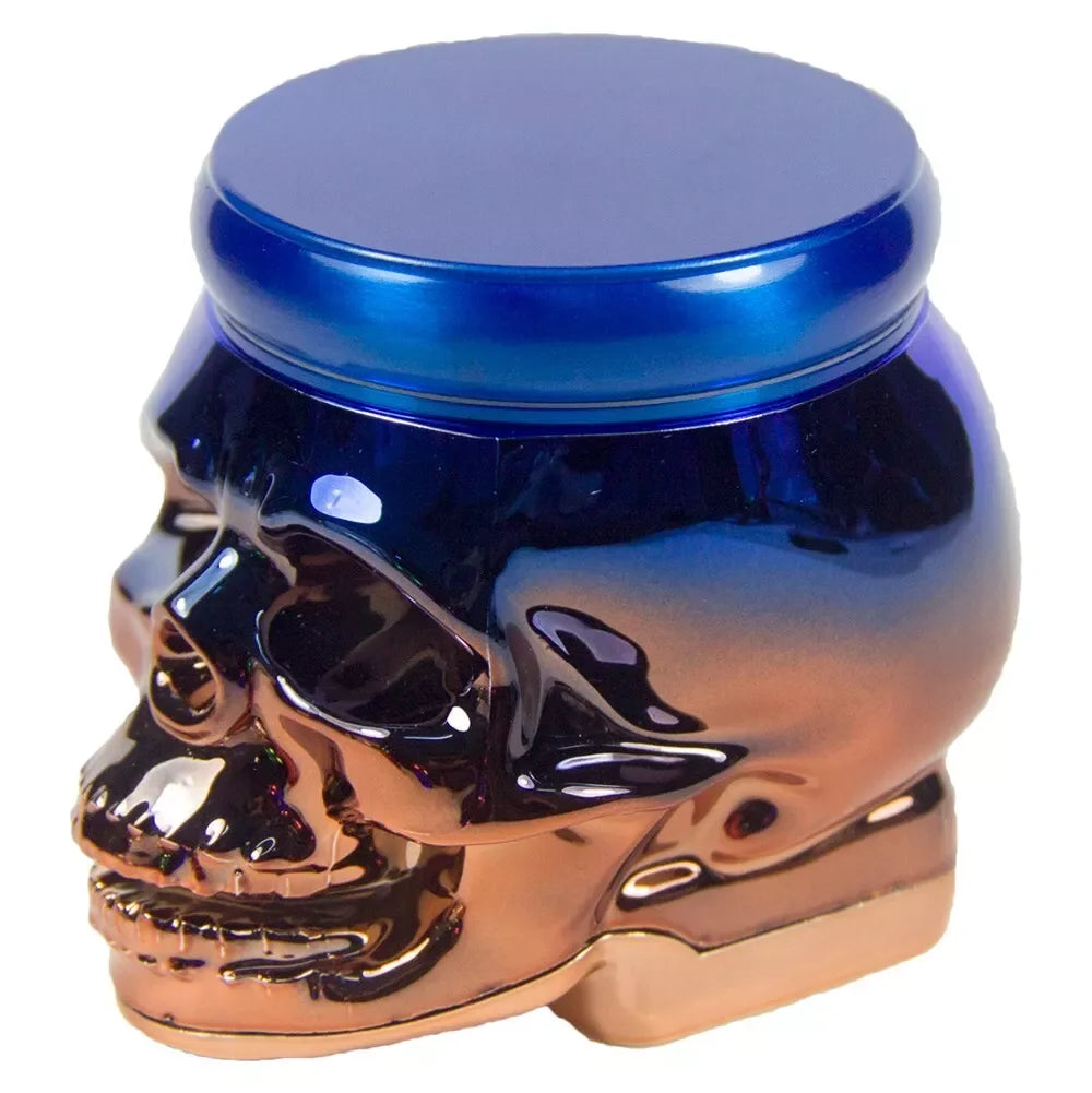 2.1" Tobacco Herb Grinder Spice Herbal 5 PC Smoke Crusher 3D Skull Design