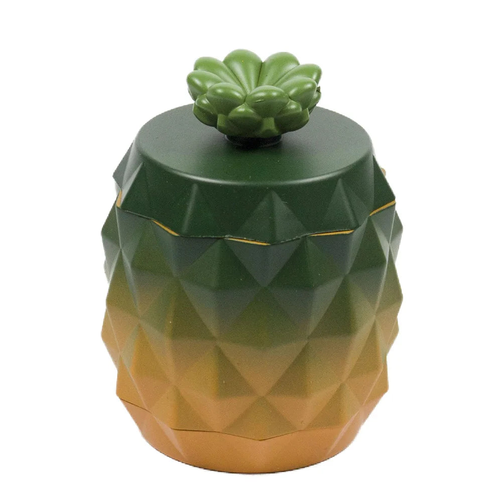 3.3" Height Pineapple Grind 4-Layer Zinc Alloy Herb Grinder Spice Crusher with Sharp Teeth Tobacco Gift for Kitchen home  man