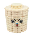 1.8'' Corn Shape Herb Grinder 4 Piece Tobacco Spice Crusher Cute Cartoon Gift for Friends Perfect for Valentine's Day Birthday