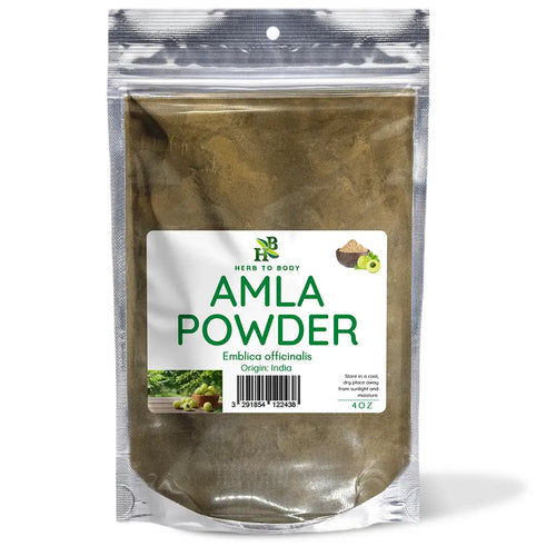 Amla Powder 4 oz Pure Indian Gooseberry Herbal Supplement
