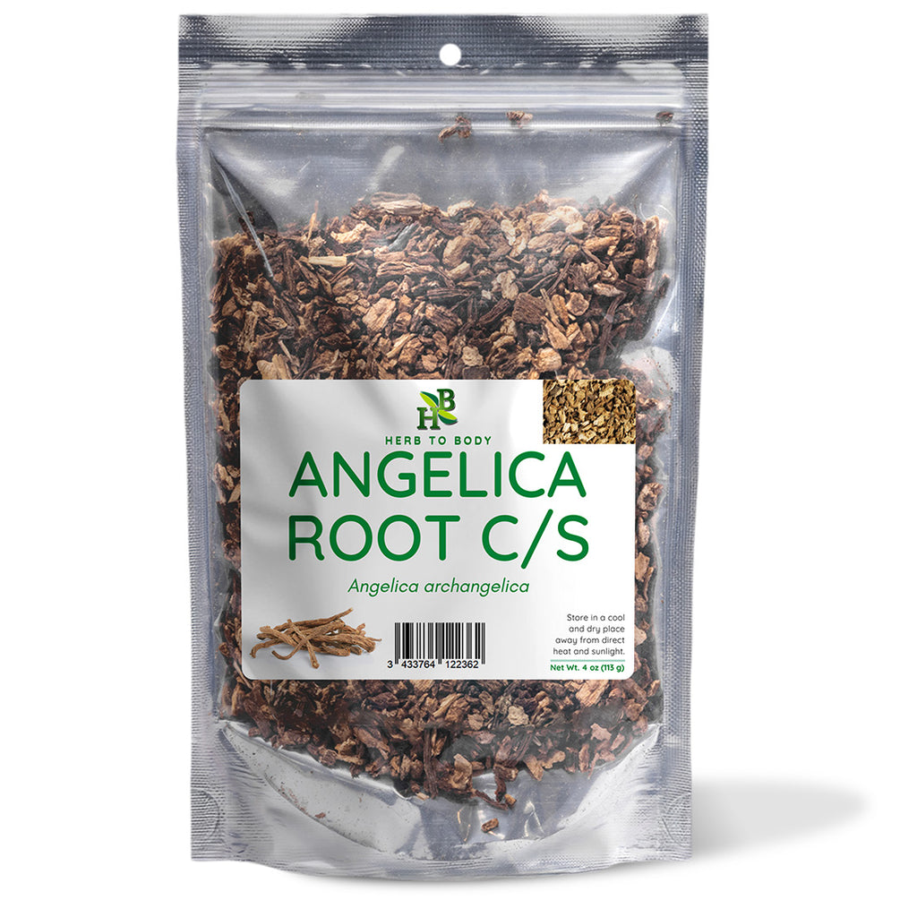 Herb To Body Angelica Root Cut & Sifted 4 oz Albania