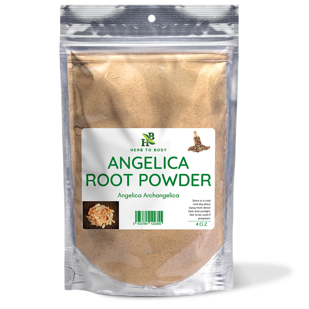 Herb To Body Angelica Root Powder 4oz Bag