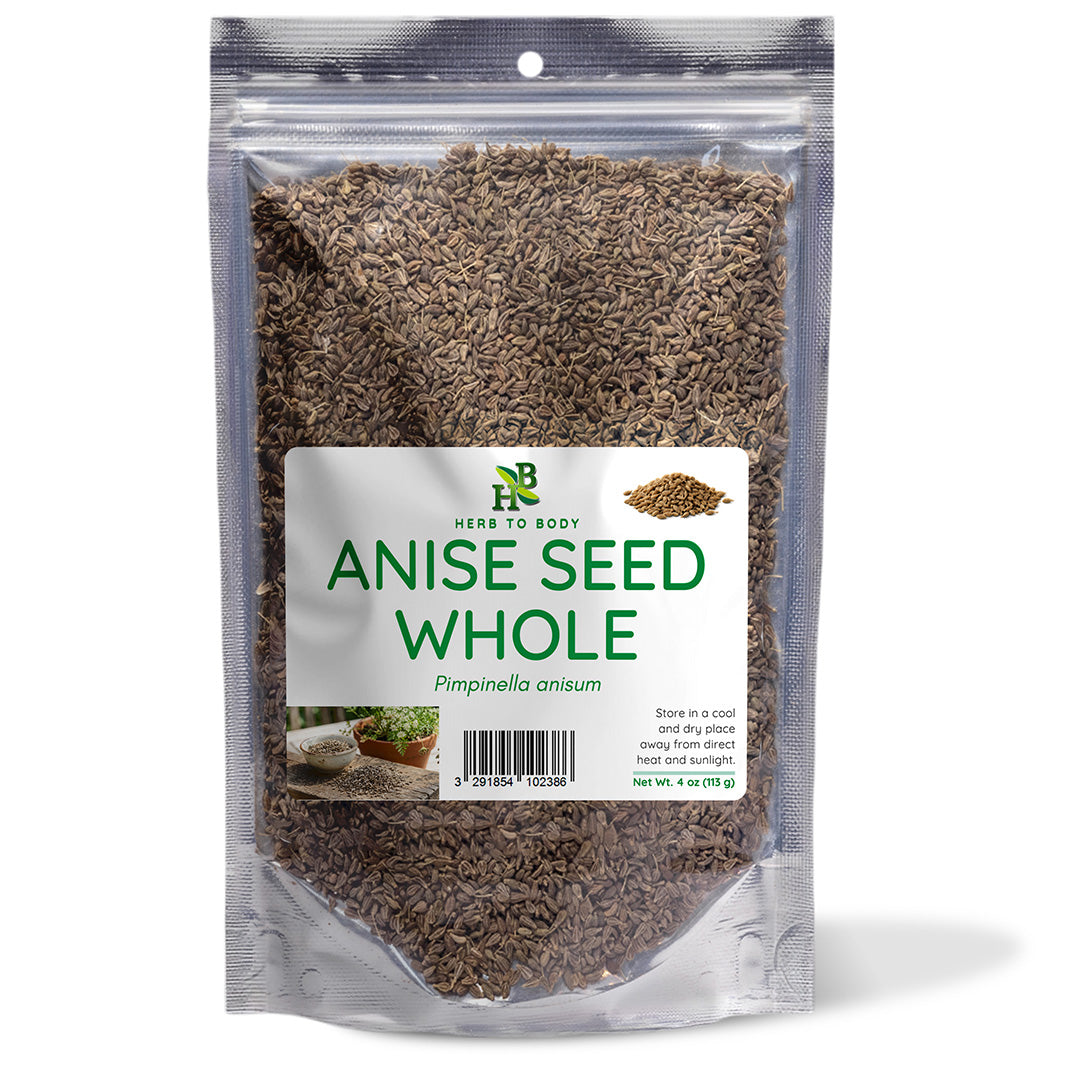 Herb To Body Anise Seed Whole Premium Spice 4oz