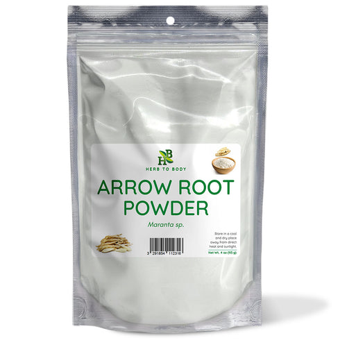 Arrow Root Powder Gluten-Free Thickening Starch 4 oz