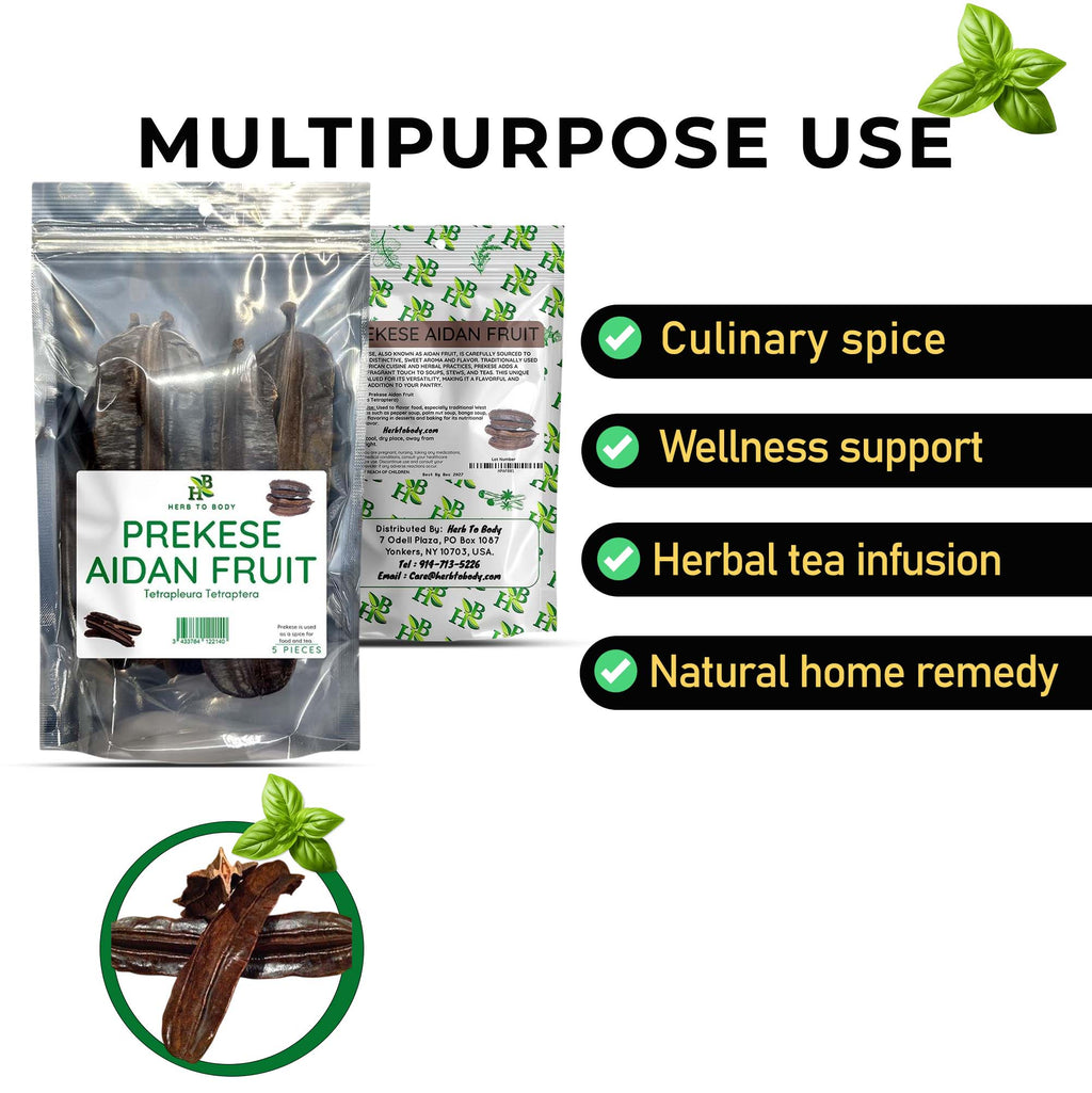 Herb To Body Prekese Aidan Fruit Whole Dried Pods