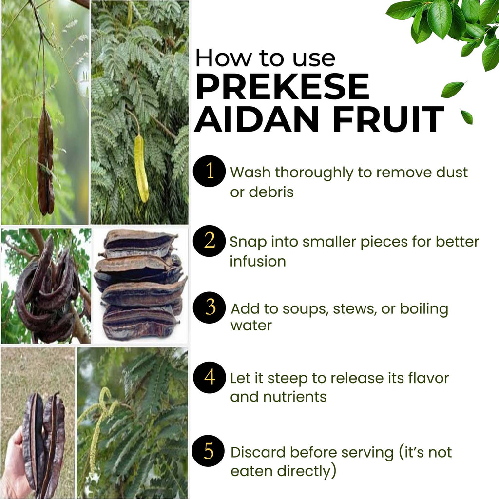 Herb To Body Prekese Aidan Fruit Whole Dried Pods