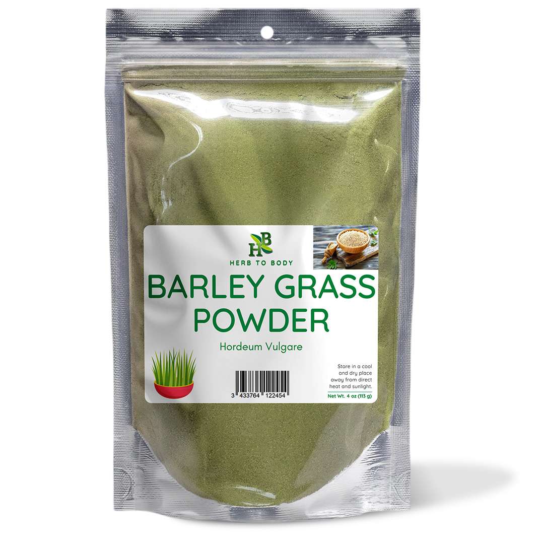 Herb To Body Barley Grass Powder Organic 4oz