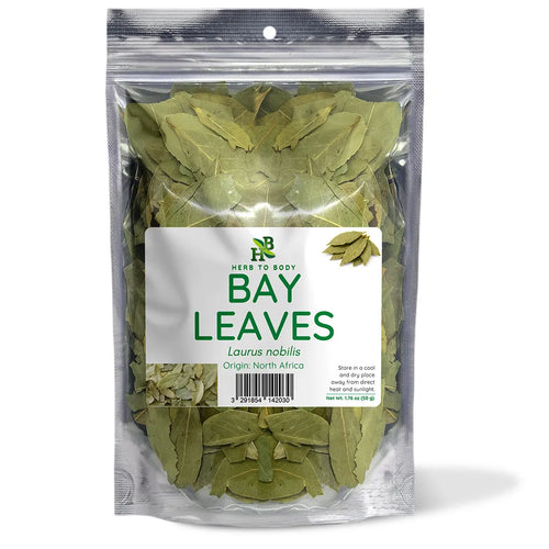 Dried Bay Leaves Whole Herb Laurus Nobilis 50g