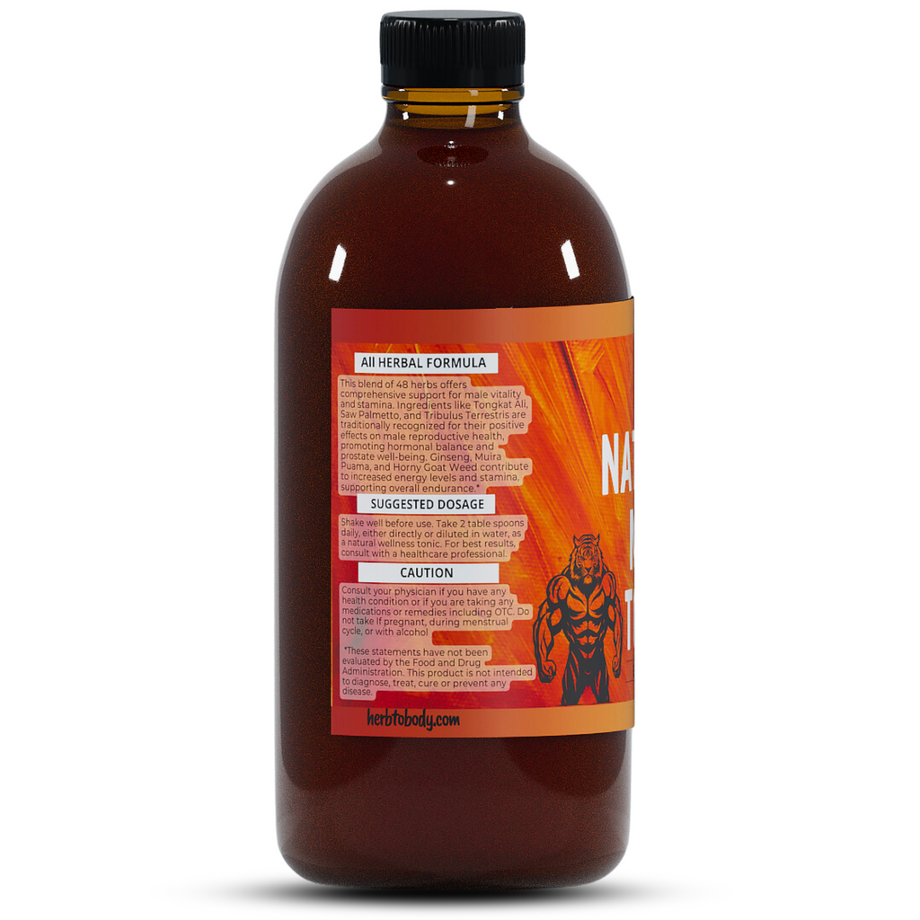 Natural Men Tonic Extra Strength Herbal Supplement 16oz Liquid