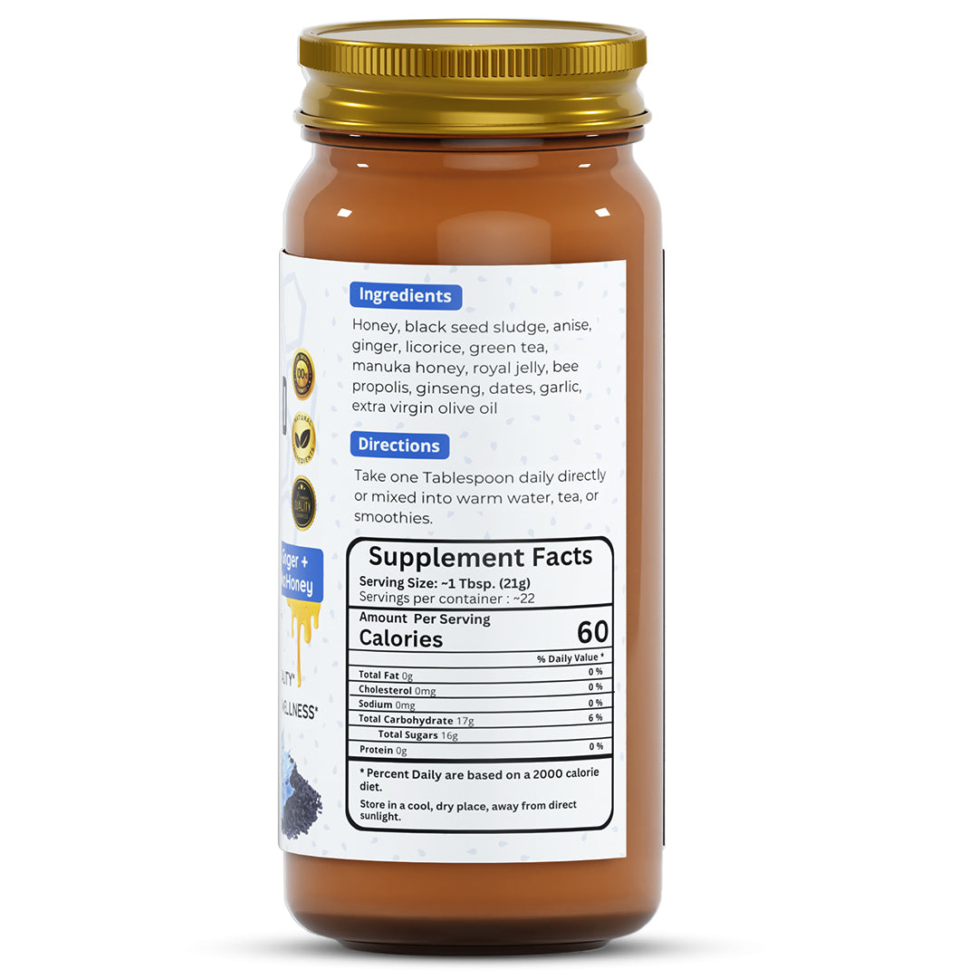 Herb to Body Black Seed Honey 16oz