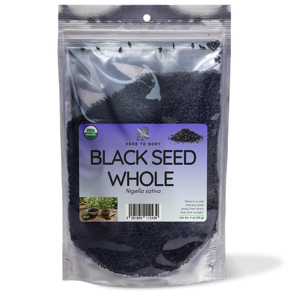 Black Seed Whole Nigella Sativa Organic 4 oz