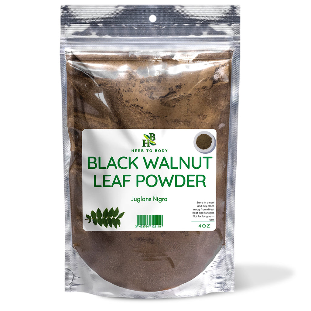 Herb To Body Black Walnut Leaf Powder Juglans Nigra
