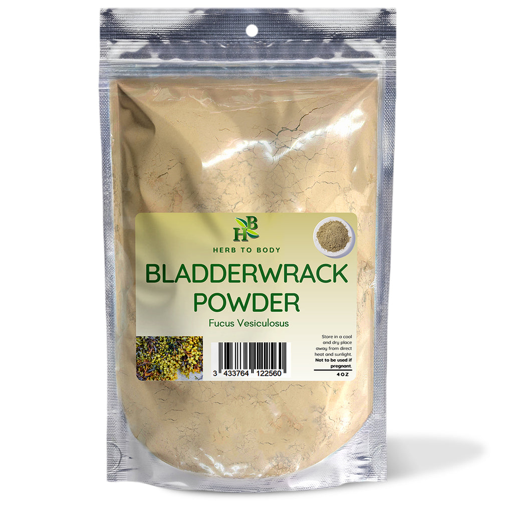 Herb To Body Bladderwrack Powder Marine Botanical Supplement