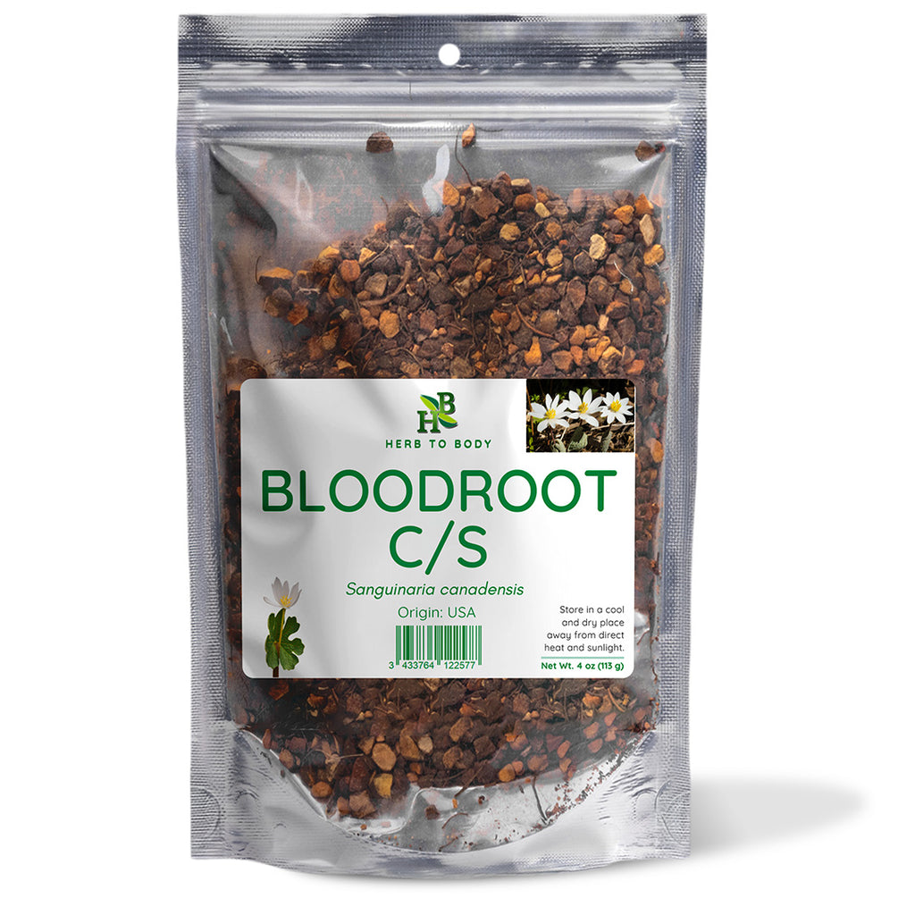 Herb To Body Bloodroot Cut and Sifted Herb 4oz