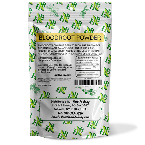 Bloodroot Powder Sanguinaria Canadensis Natural Dye 4 oz