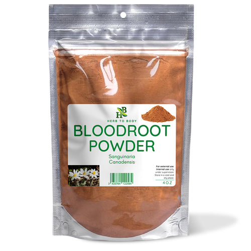 Bloodroot Powder Sanguinaria Canadensis Natural Dye 4 oz
