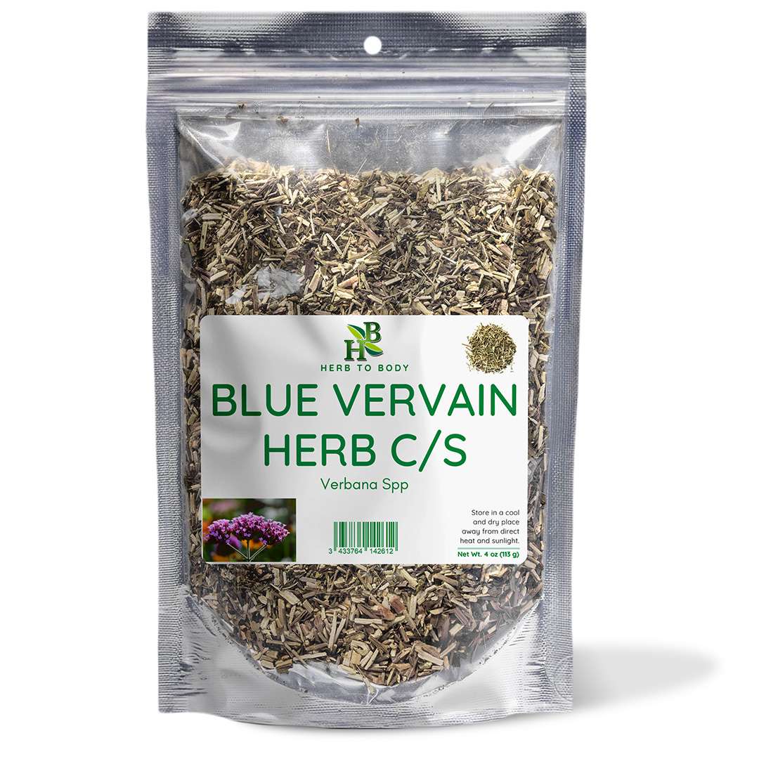 Herb To Body Blue Vervain Herb Cut-And-Sifted 4 oz