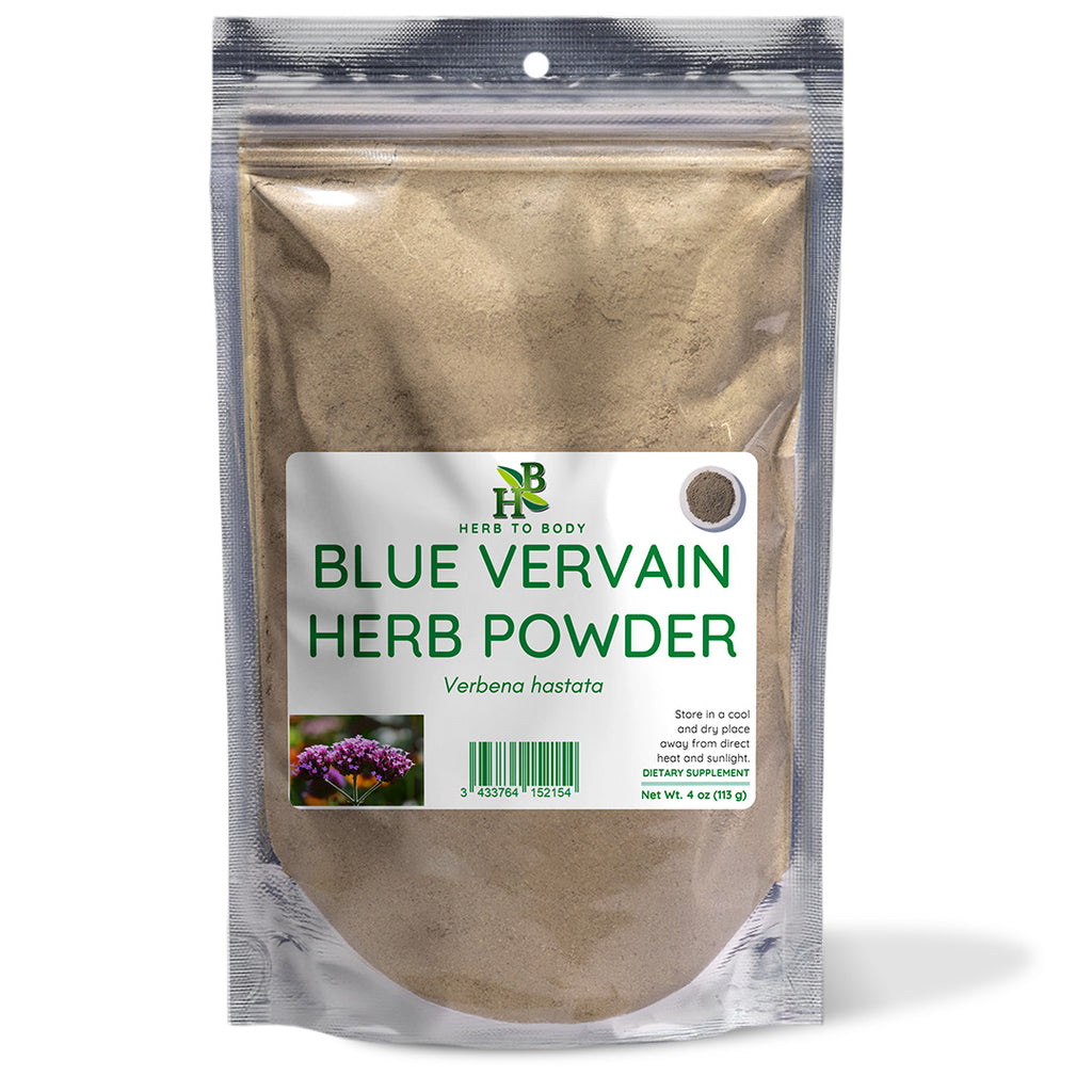 Blue Vervain Herb Powder Finely Ground Botanical 4oz