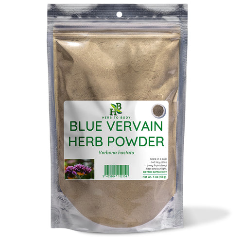 Blue Vervain Herb Powder Finely Ground Botanical 4oz