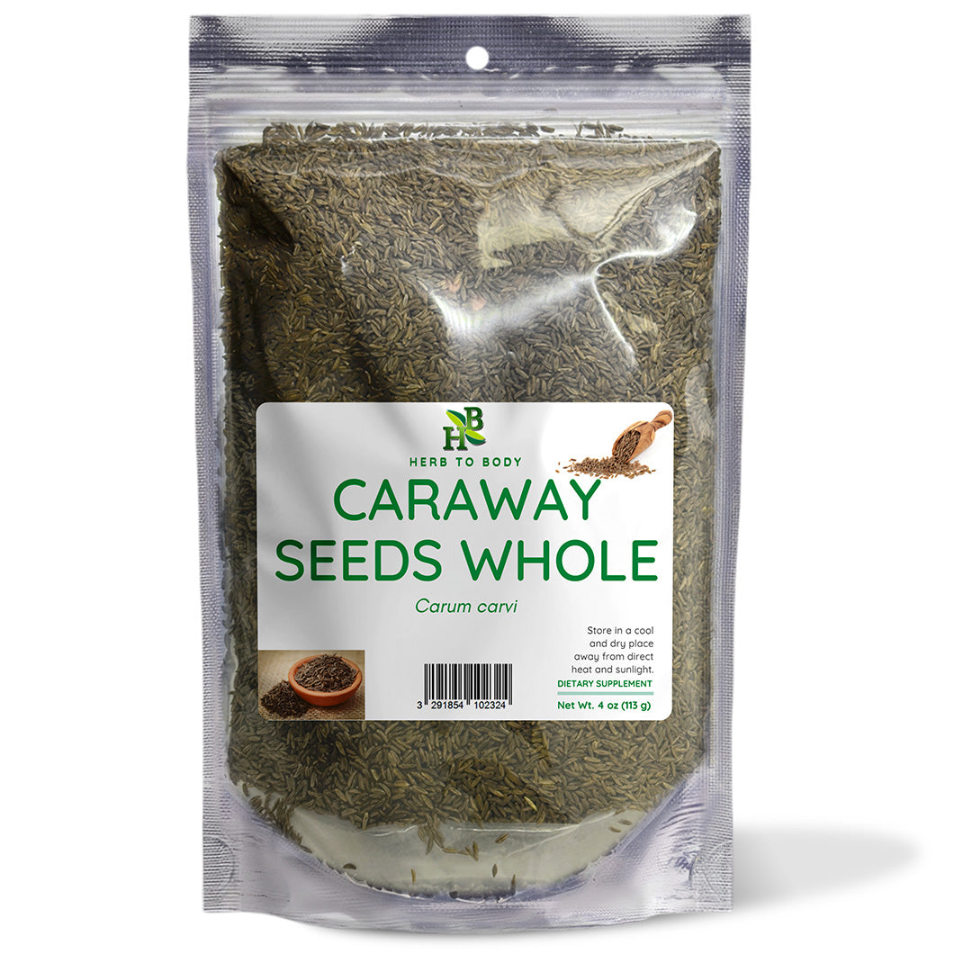 Herb To Body Caraway Seeds Whole Culinary Spice