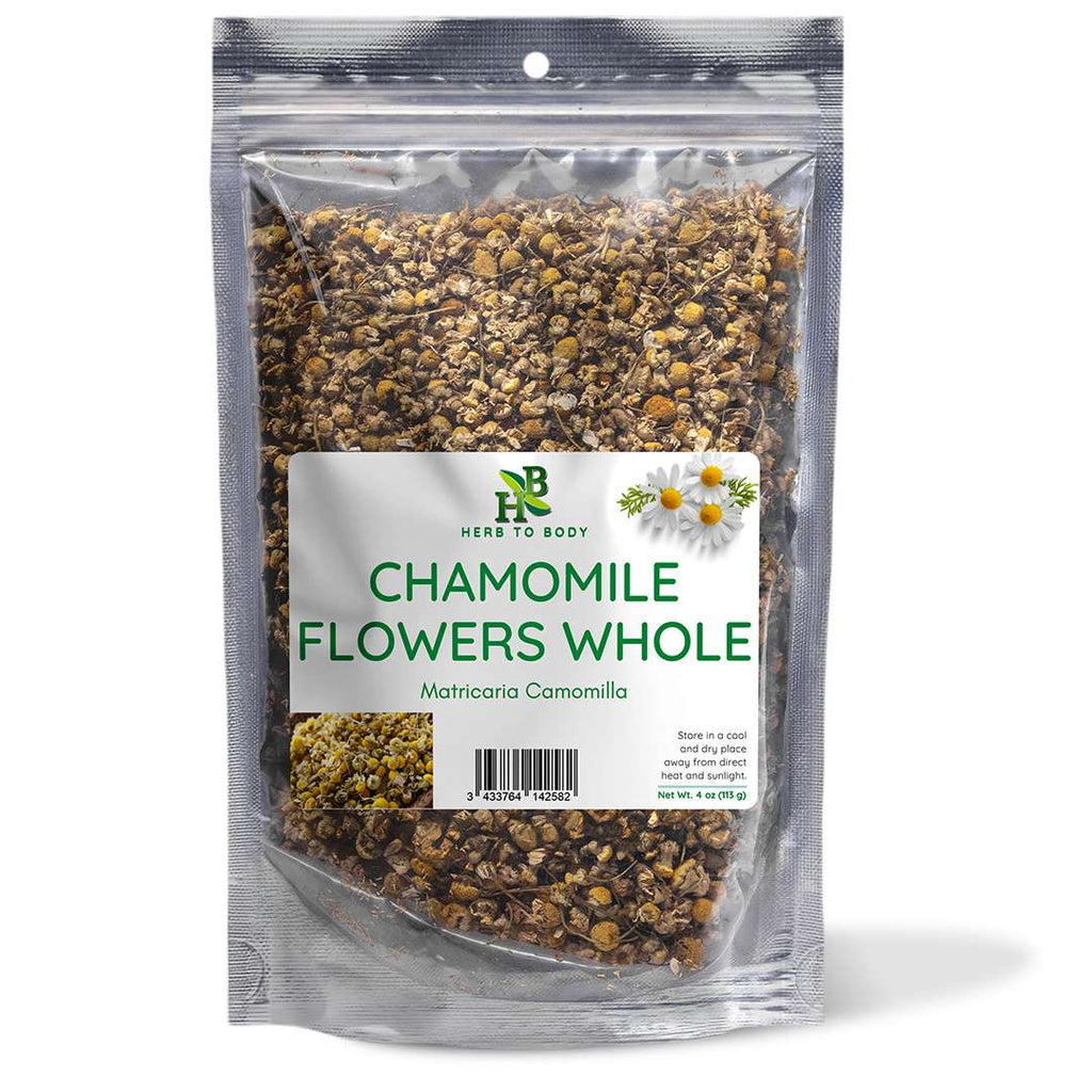 Herb To Body Whole Egyptian Chamomile Flowers Dried Botanical