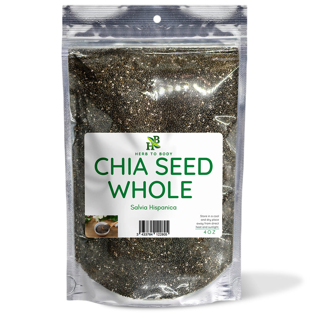 Herb To Body Whole Chia Seeds Salvia Hispanica Superfood