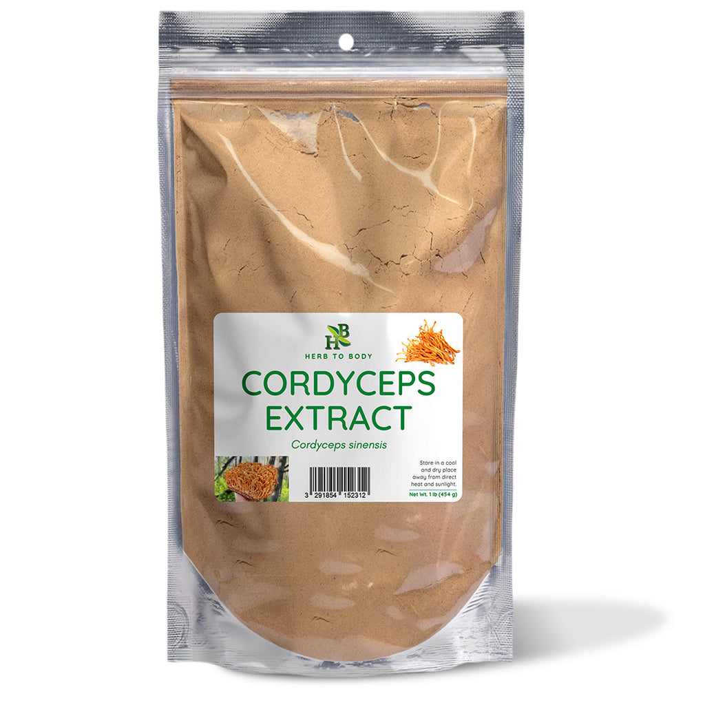 Herb To Body Cordyceps Extract Powder Cut And Sifted