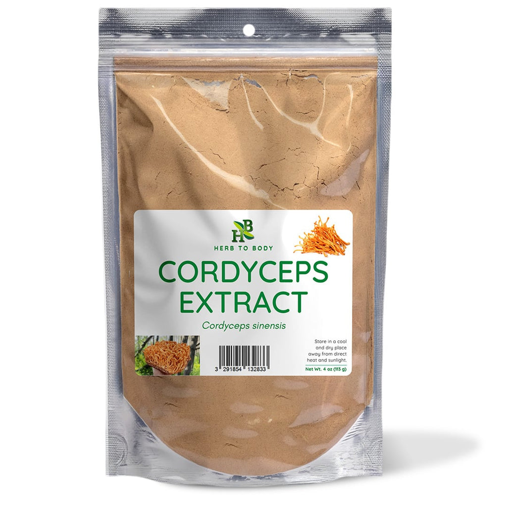 Herb To Body Cordyceps Extract Powder Cut And Sifted