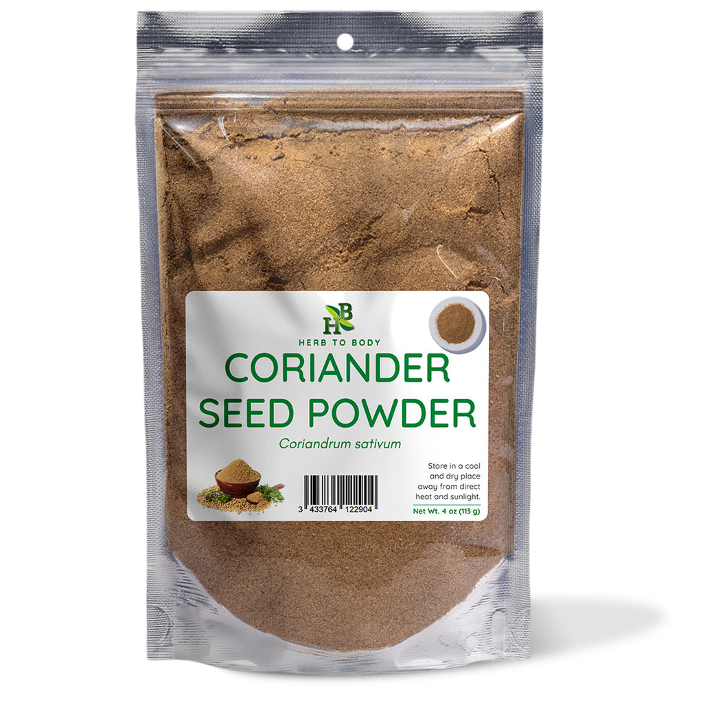 Herb To Body Coriander Seed Powder Egyptian Ground Spice 4oz