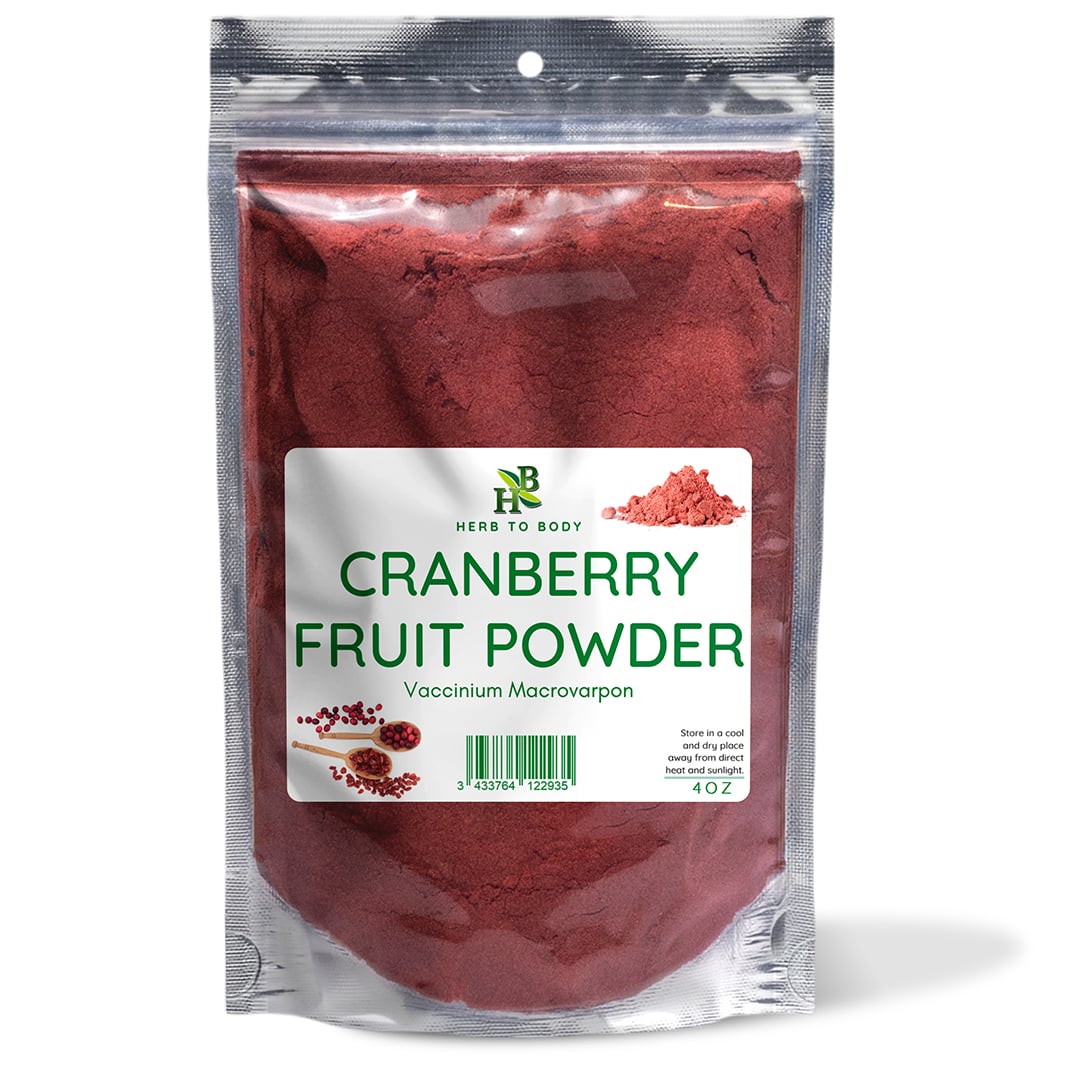 Herb To Body Cranberry Fruit Powder 4oz