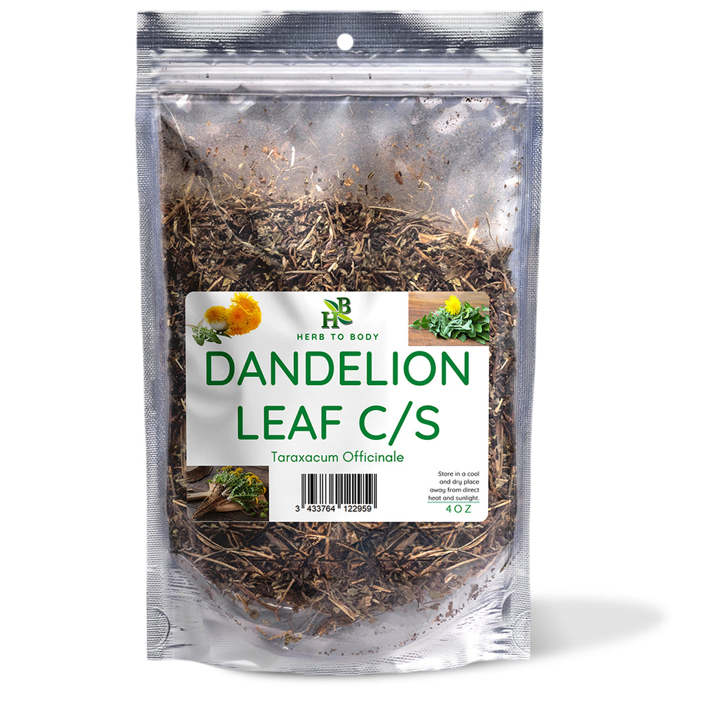 Herb To Body Dandelion Leaf Cut & Sifted Herbal Tea 4oz