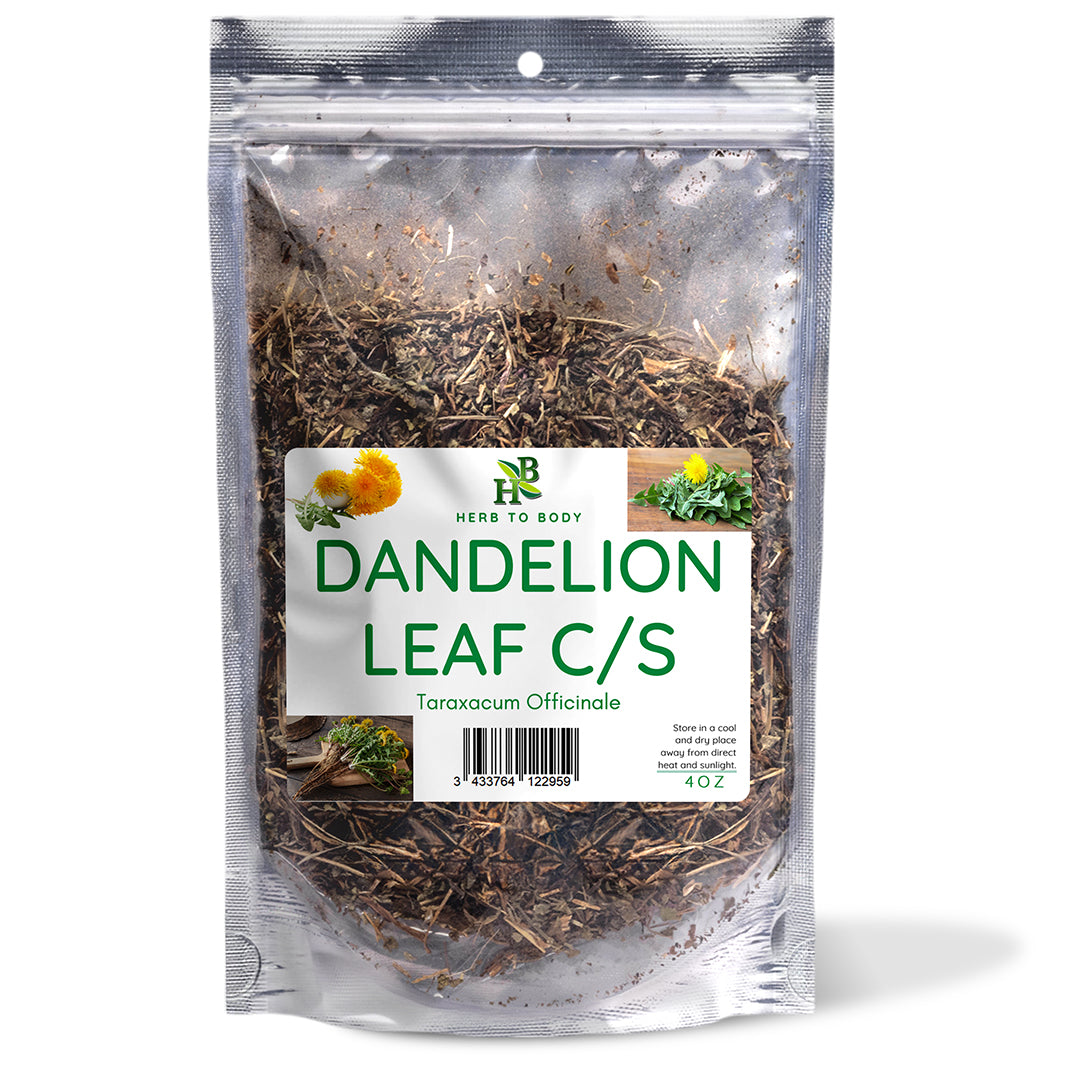 Herb To Body Dandelion Leaf Cut & Sifted Herbal Tea 4oz